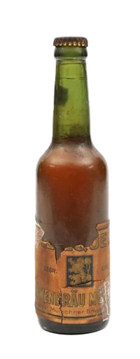 Diese Flasche Löwenbräu-Bier von der Hindenburg kostet sage und schreibe mehr als 16 000 US-Dollar
