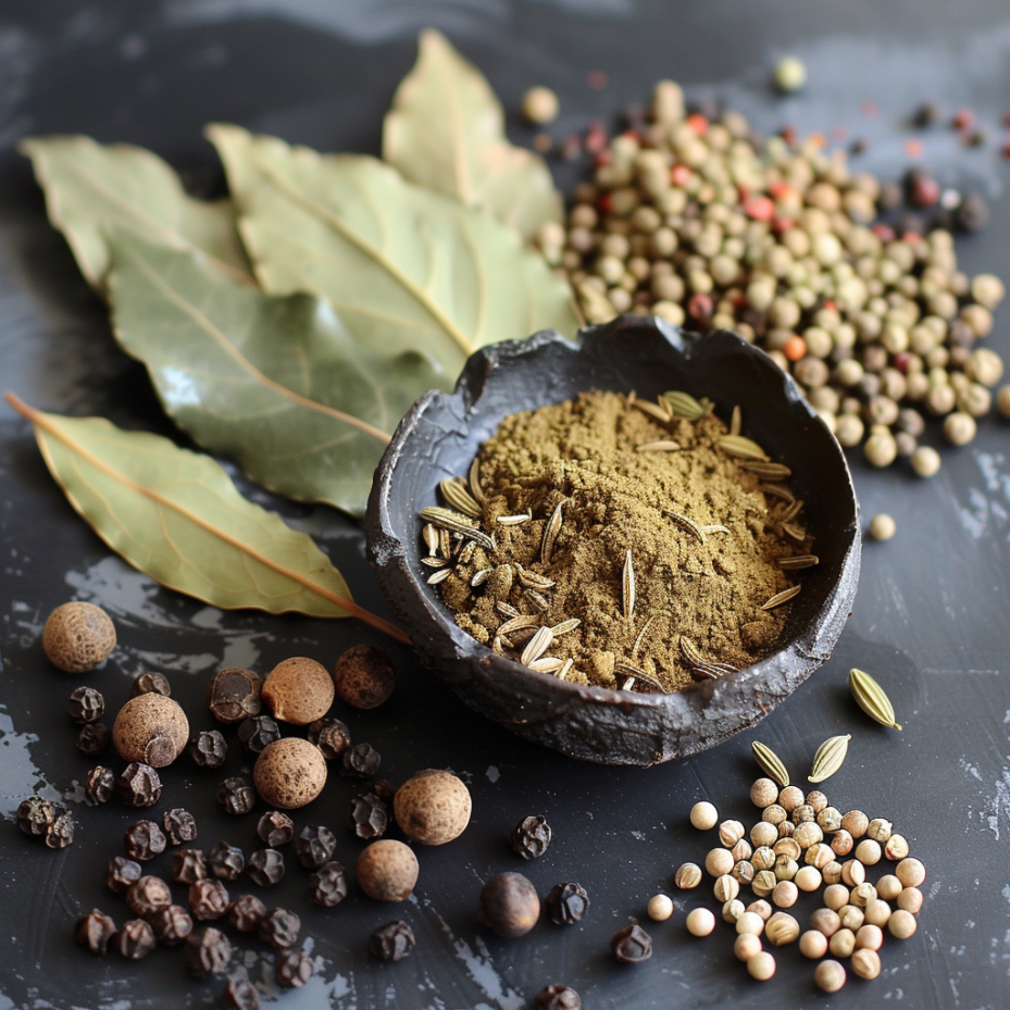 Typische Gewürze, die für Mulsum verwendet wurden