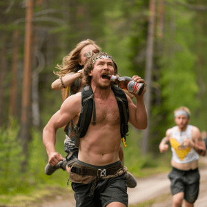 Bier-Ideen: Frauentragen («Eukonkanto»)