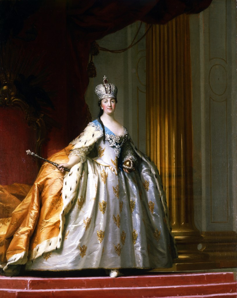 Katharina II. im Ornat der regierenden Kaiserin (1778). Quelle: Wikipedia.de