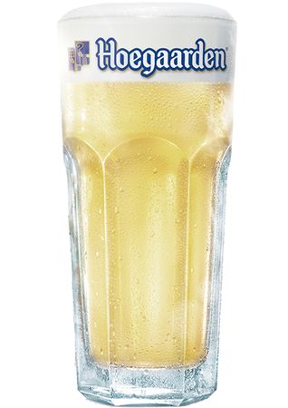 Ein typisches Witbier-Glas