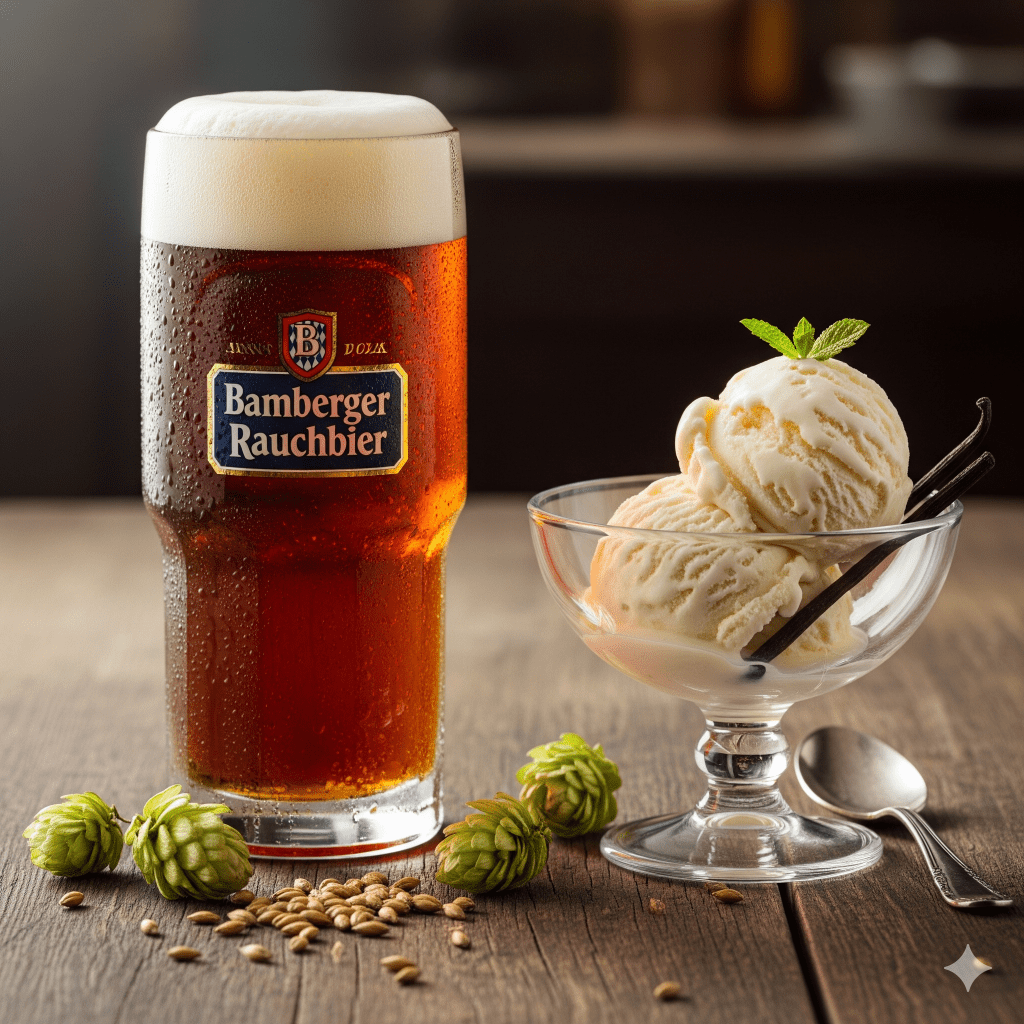 Rauchbier und Glace? Wer wagt, gewinnt
