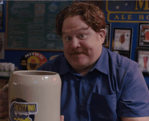 Ein Quadrupel ist nichts für durstige Gesellen. Quelle: Giphy.com