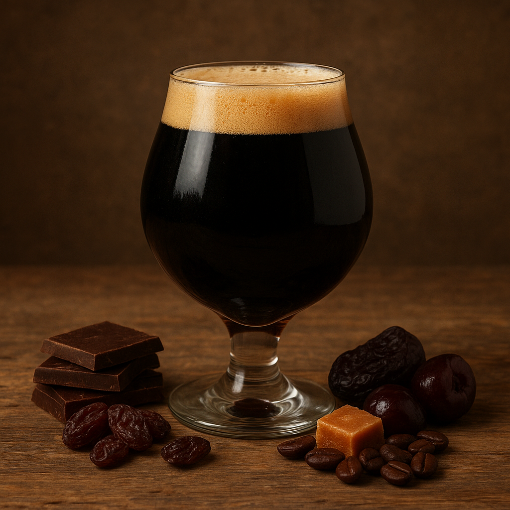Das Baltic Porter ist komplex, süffig, ein Füllhorn von Aromen und gezähmter als ein Imperial Stout. Erstellt mit ChatGPT