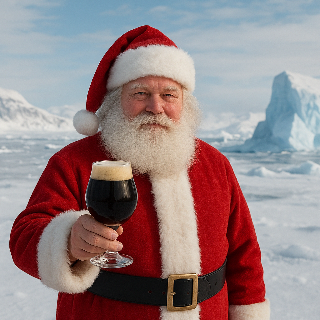 Der Weihnachtsmann würde Old Ale trinken. Erstellt mit ChatGPT