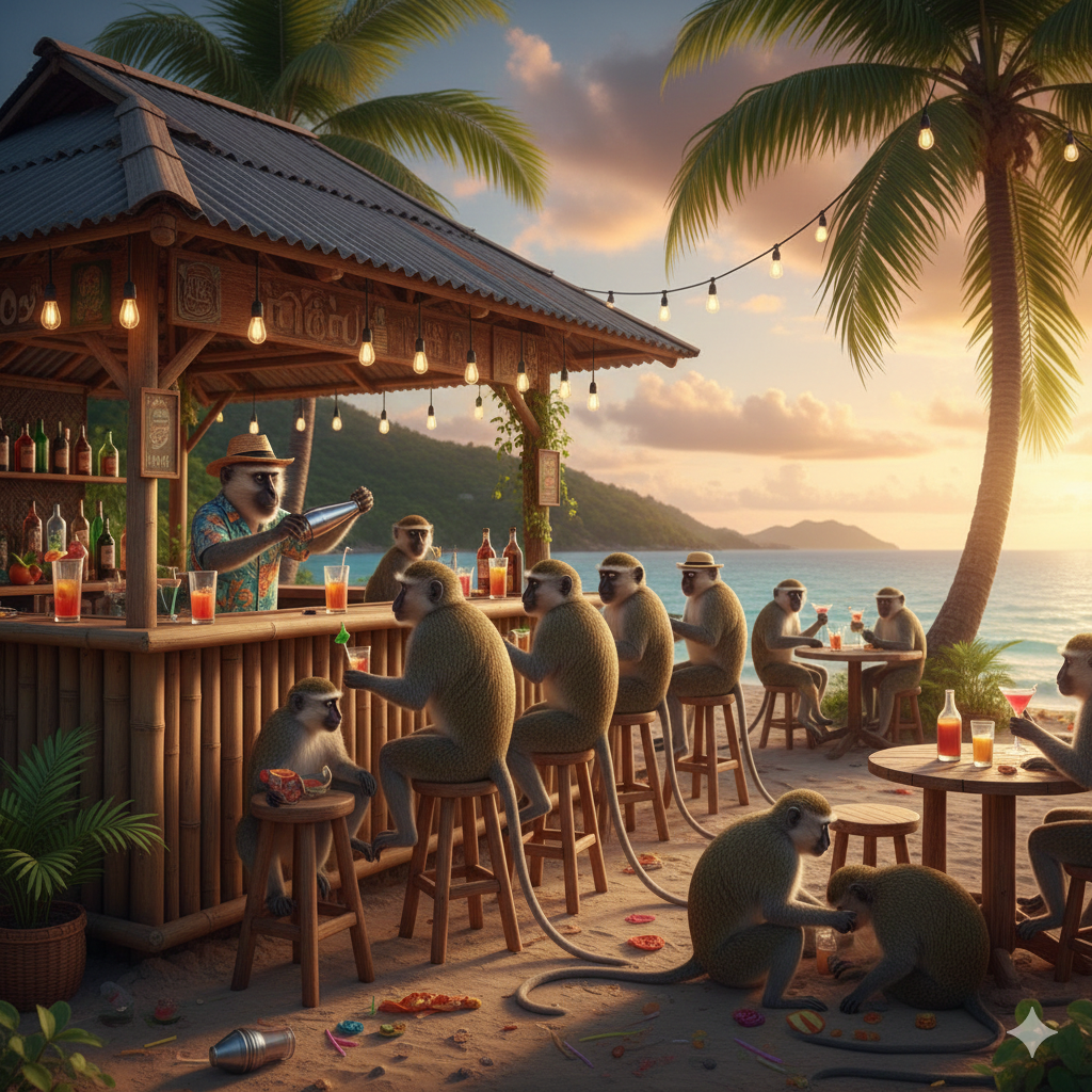 Tierischer Durst – Wer hat den Cocktail geklaut?