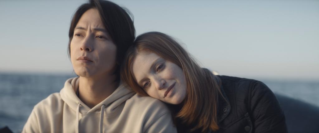 Die beiden Halbgeschwister Camille und Issei